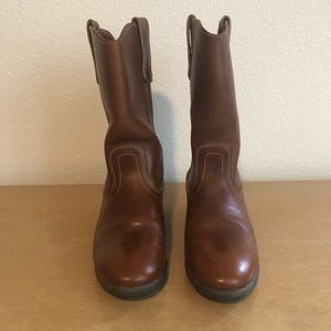 Vintage RED WING leather Boots Sz 6B